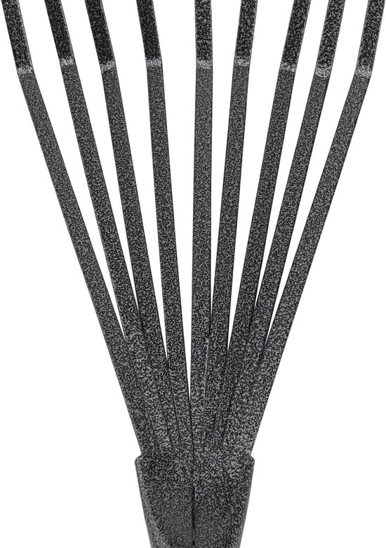 Solidchoice- Tuinhark - Set van 2 stuks - 25 cm/36 cm - Roestbestendig - Comfortabele grip - Geschikt voor tuinieren/gazononderhoud - Handhark van Solidchoice — afbeelding 4