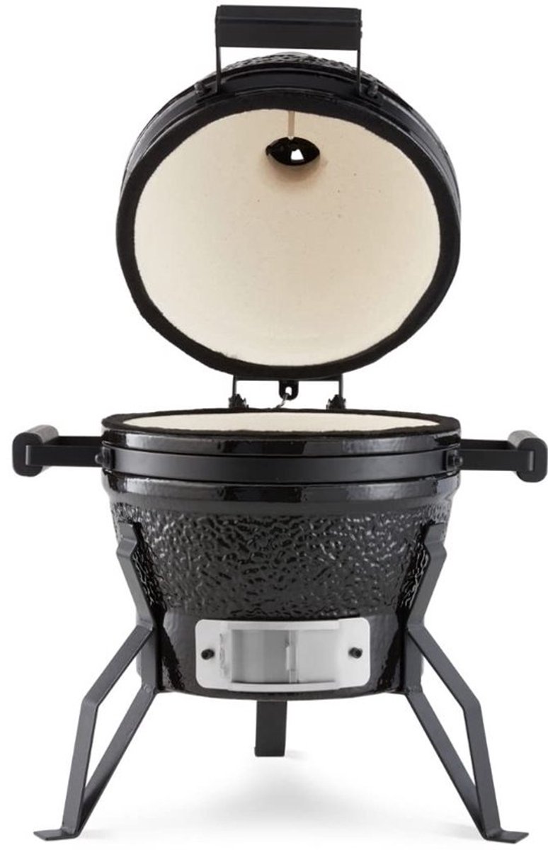 Kamado BBQ – Houtskoolbarbecue – Grill – Roken – Oven – Compact 33 cm Ø – Keramisch & Weerbestendig