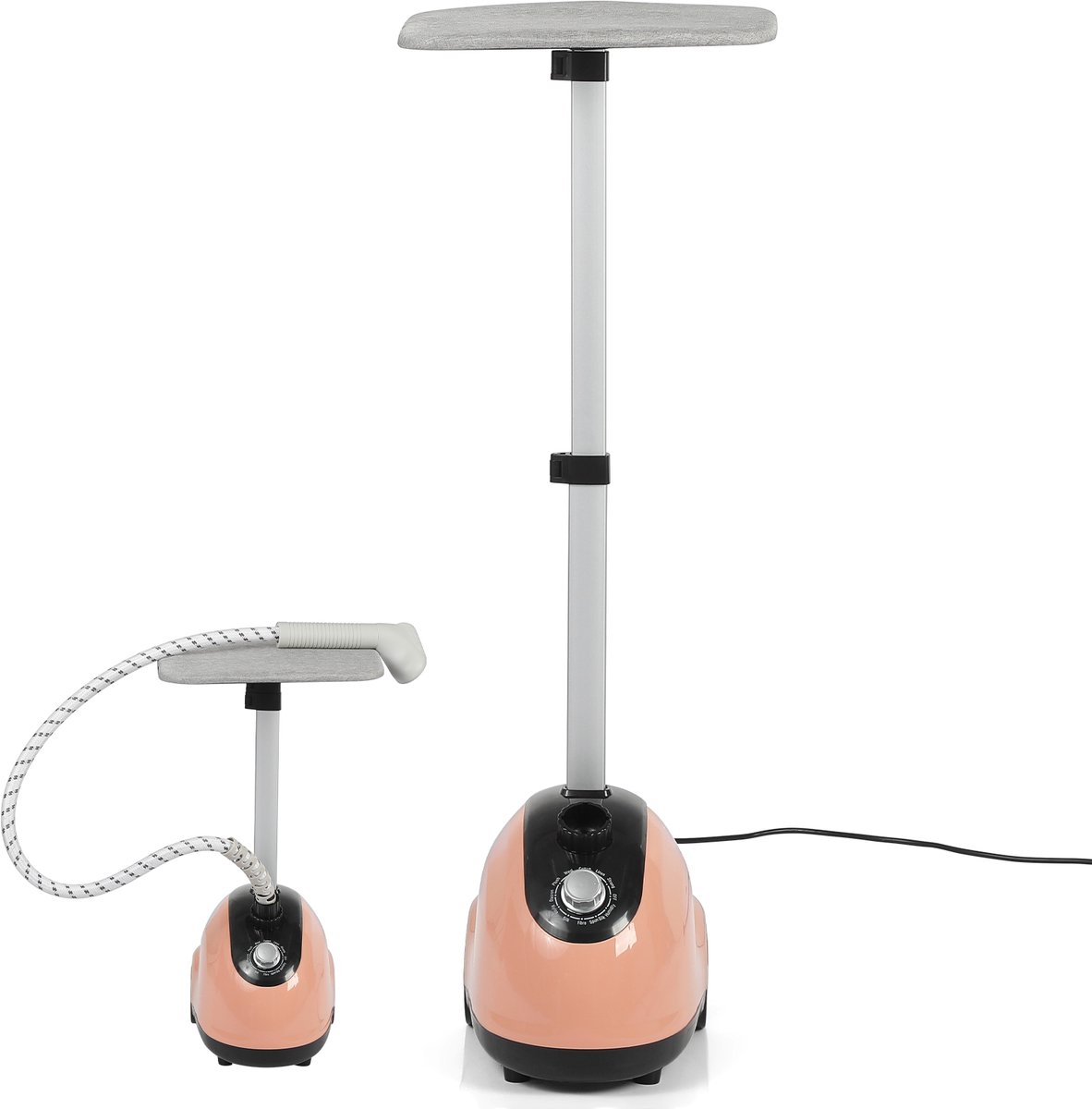 Professionele Stoomstrijkijzer Standaard - 2000W, 30 sec Opwarmtijd, 1,8L Tank – Verticale Stomer voor Kleding, Geschikt voor Thuis, Boetiek of Stomerij (Beige, EU-stekker)