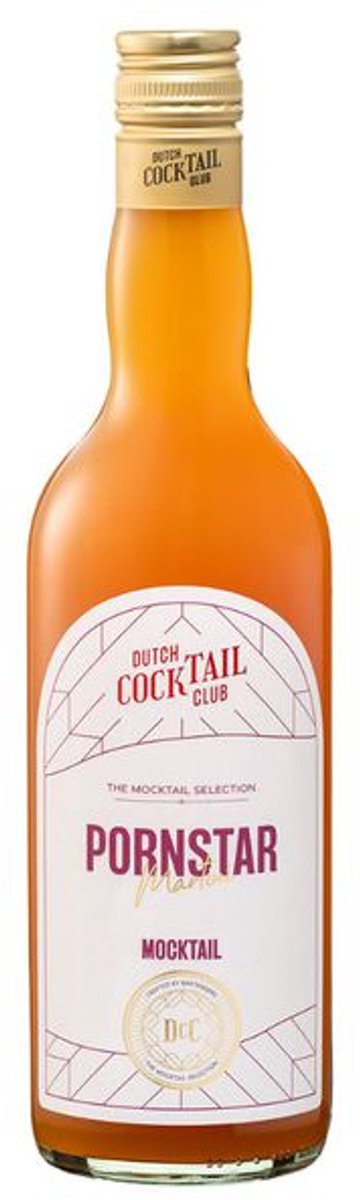 Dutch Cocktail Club pornstar martini mocktail 0.0% (0.7 liter)
