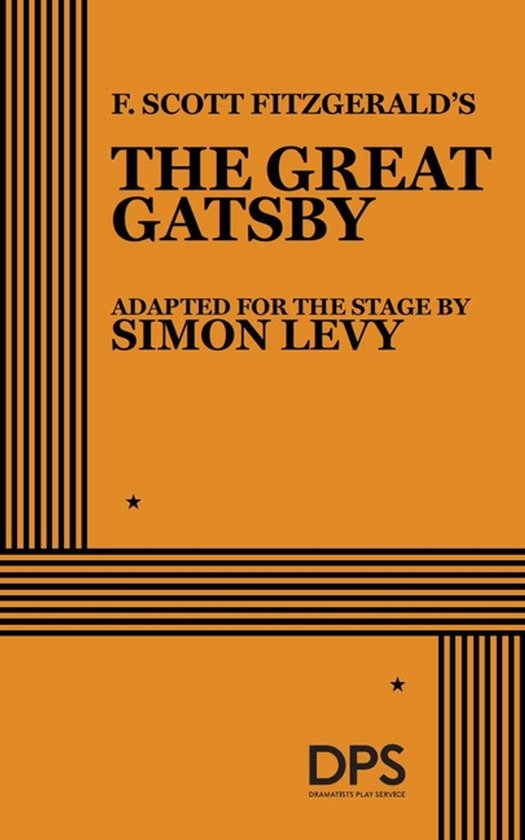 F. Scott Fitzgerald's The Great Gatsby - cover