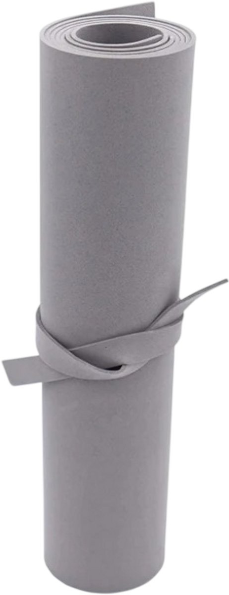 5mm Dikke EVA Foam Platen 35x100 cm Cosplay Schuimrubber voor Knutselen en Modelbouw – Geluidsabsorberend Foam Materiaal voor Kostuums en Handgemaakte Creaties - Grijs