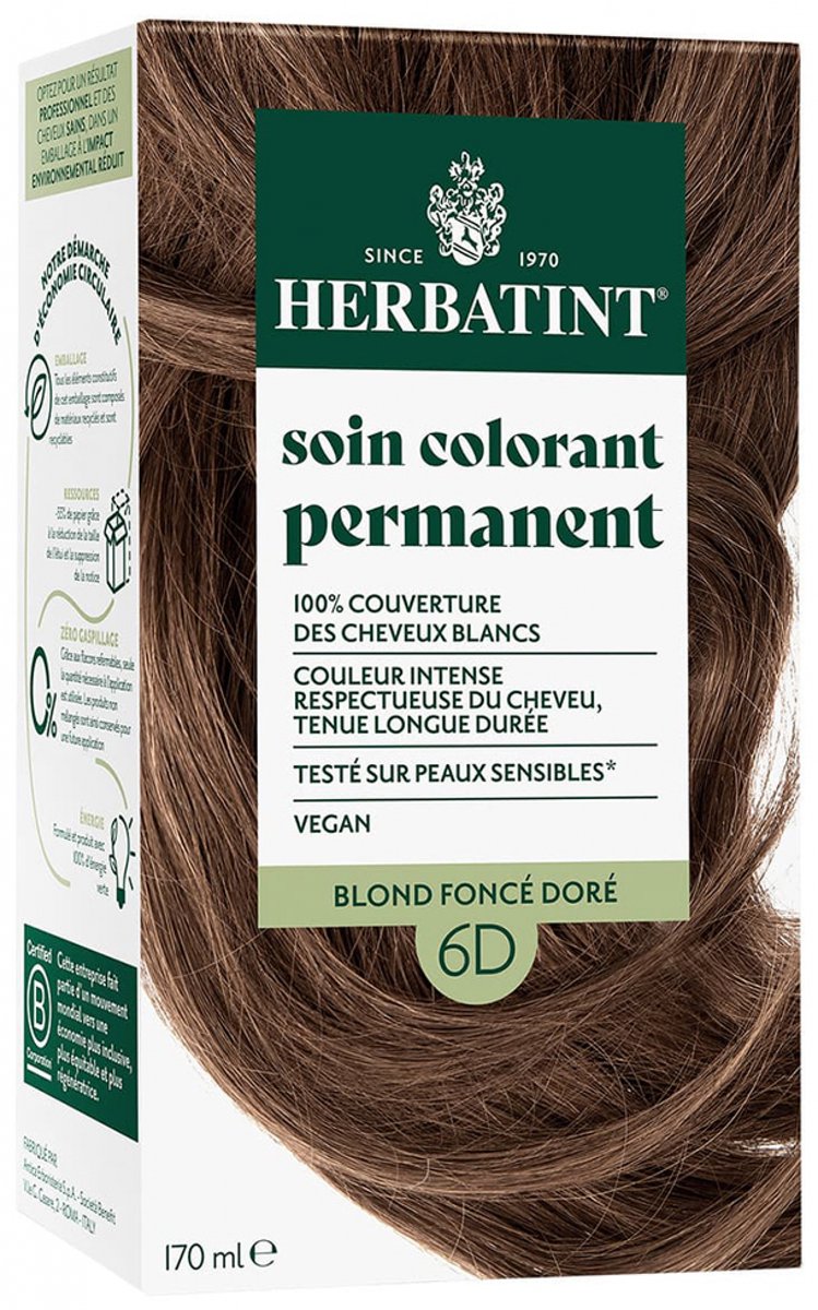 Herbatint Permanente Kleurverzorging 170 ml (Kleuren : Blond)