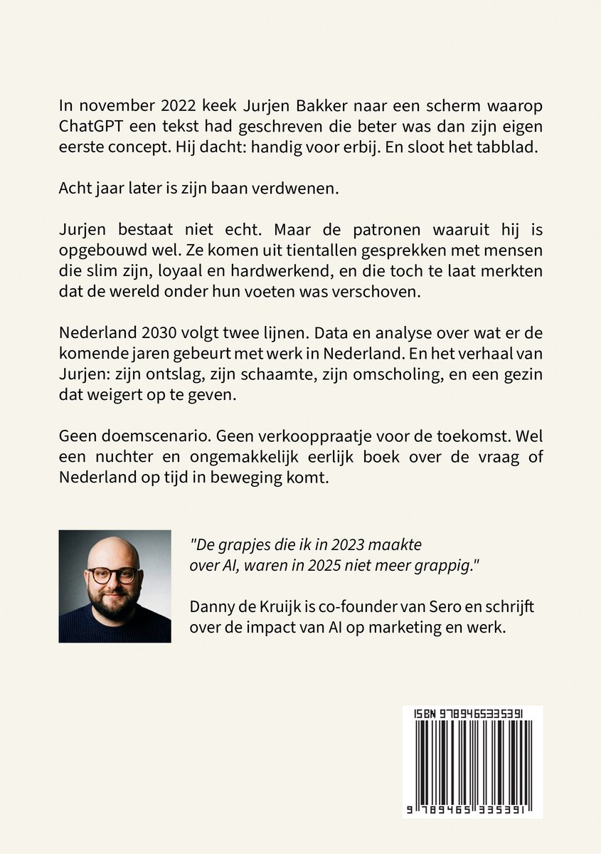 Nederland 2030: De AI-revolutie en wat daarna komt - back cover