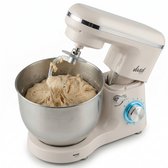 Vivid Green 2000W Keukenrobot - 6.2L - Mixer met Mengkom - Keukenmachine - Keukenmixer - Creme