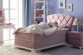 BSS Bedding Pinky - Boxspring - Boxspring voor Volwassenen en Kinderen - 90x200