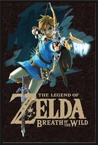 Zelda the legend Breath of the Wild-Nintendo-game-poster 61x91.5cm.