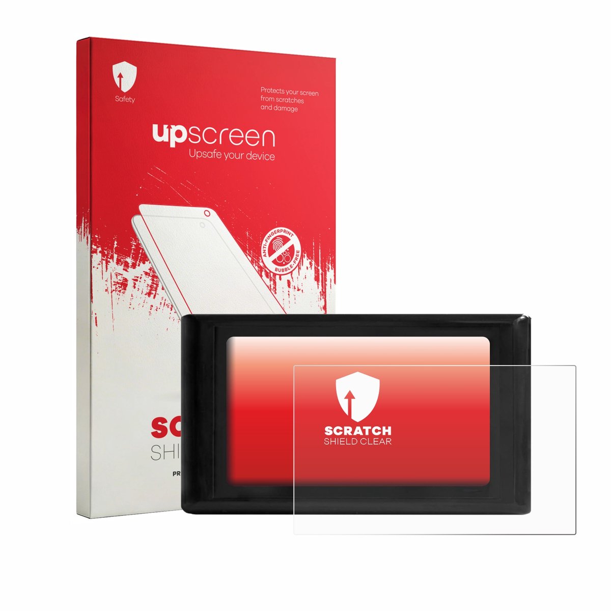 upscreen - Screenprotector voor Luocute S966 - Folie Beschermfolie transparant