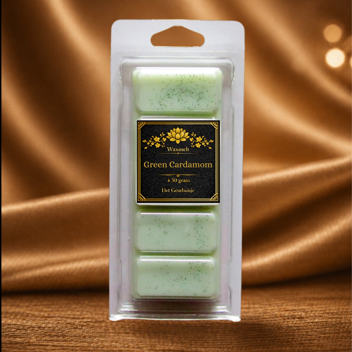 Waxmelt Snapbar: Populaire Wellnessgeur met Green Cardamom - Handgemaakt - 100% Sojawax - Voor (elektrische) geurbrander - Dierproefvrij