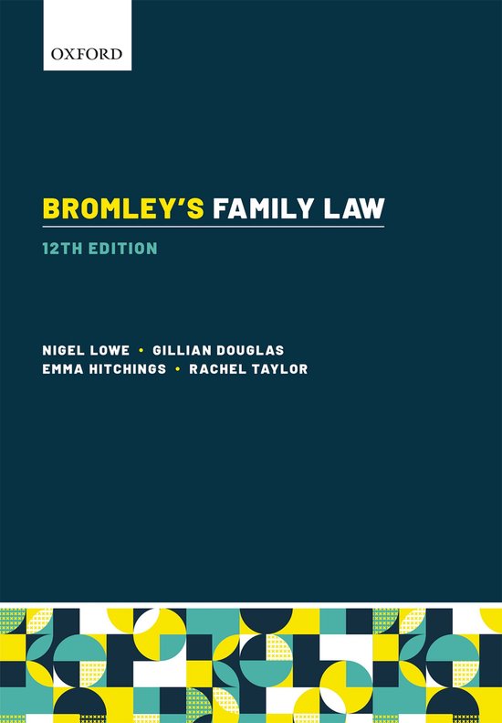 Bromley's Family Law - cover