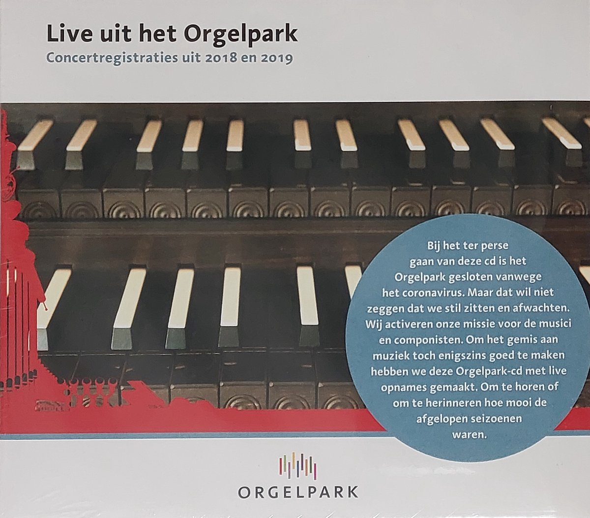 Live uit het Orgelpark: concertregistraties uit 2018 en 2019