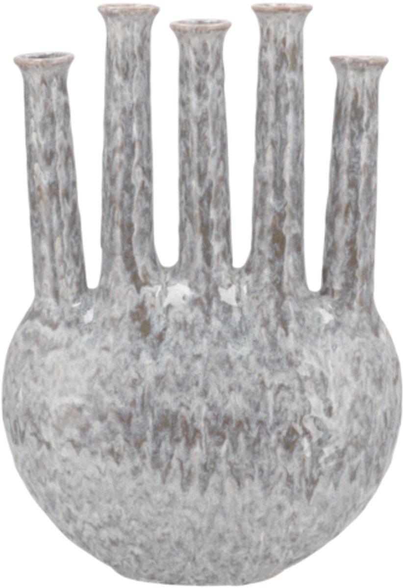 Vaas Inga Jahra grijs 46 cm - Daan Kromhout