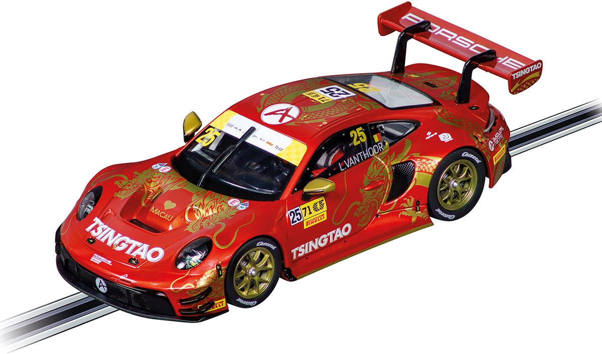 Carrera Speelgoedvoertuig Auto - Evolution - Porsche 911 GT3 R Absolute Racing No.25 Macau GP 2024 auto