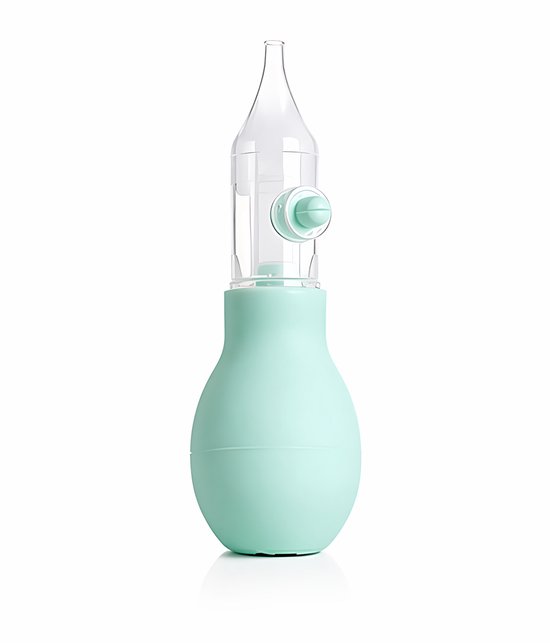Little Aminty Neusreiniger Baby | Anti-Backflow Siliconen Neuszuiger | Zacht & Hygiënisch Neuspompje