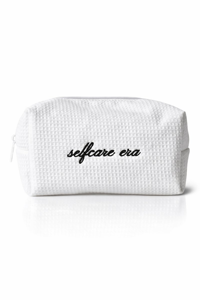 Made Somewhere - Make up tasje - toilet tas wit - make up organizer - selfcare