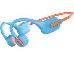 Generic Little Ones’ Ear Bone Conduction Hoofdtelefoon, 8G Memory Sport Hoofdtelefoon, Draadloos, Open Oor, Hemelsblauw