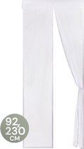 O’DADDY® Deurgordijn Deluxe Polyester – Magnetisch Vliegengordijn - Eenvoudige Installatie – Insectenhor - Deurhor Wit - 92x230 cm