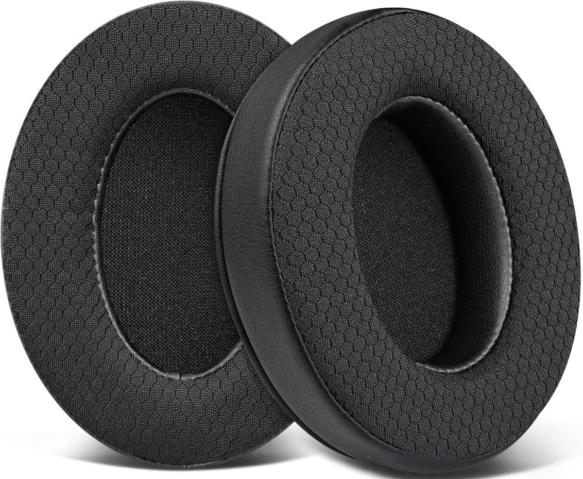 Vervangende Oorkussens voor Corsair HS35 V1/V2 Gaming Headsets, Geluidsisolerende Schuim met Verhoogde Dikte en Comfortabele Pasvorm