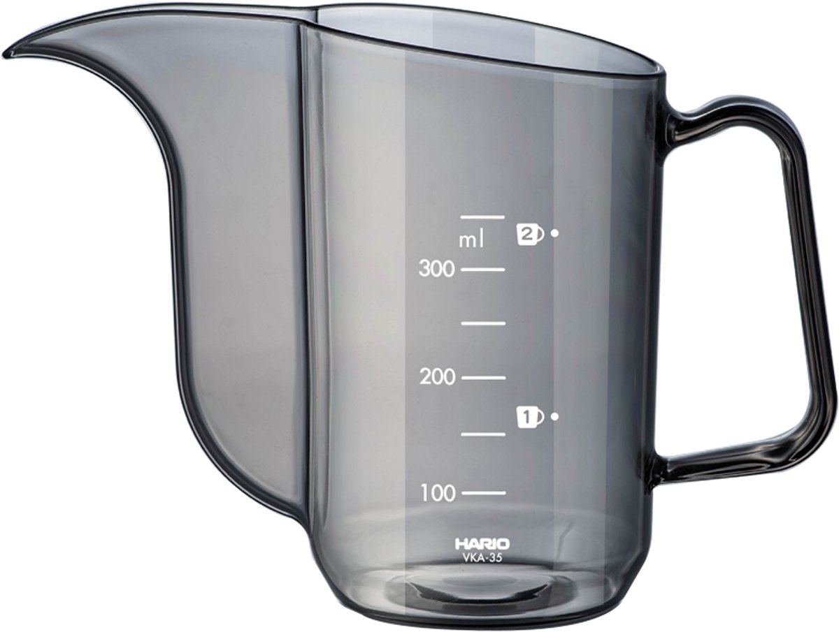 HARIO V60 Drip Kettle Air - 350mL - Transparant Zwart - Zwanenhals