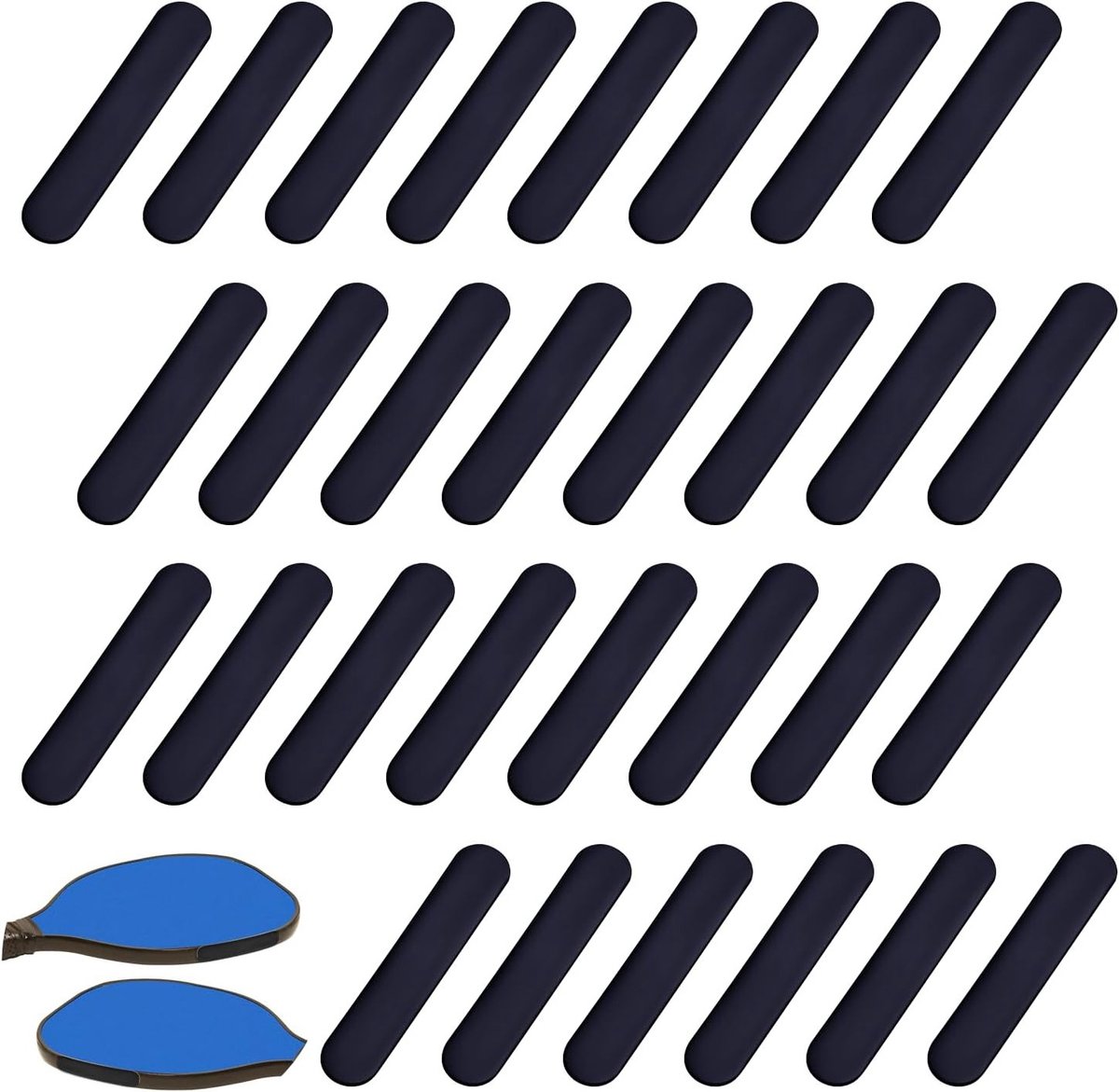 Gewichtstape voor Pickleball Paddles - 30 Stuks Zelfklevende Loodtape voor Kracht en Snelheid, Versterk je Spel met Bescherming en Precisie