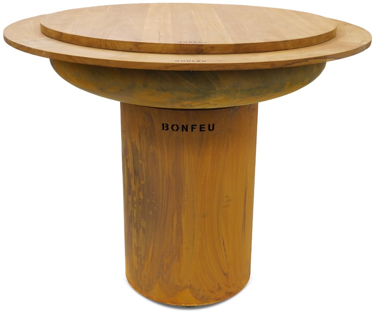 BonFeu BonTeak tafelblad voor BonBiza XL