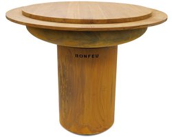 BonFeu BonTeak tafelblad voor BonBiza XL