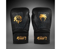 Venum X Chimaev Wild Borz Boxing Gloves Black Gold - 16oz