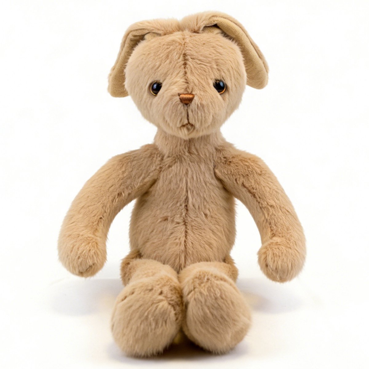 Bloemetje & Bear – Nola Knuffel Konijn 35 cm - Zacht Pluche Knuffel - Cadeau voor Kinderen en Volwassenen