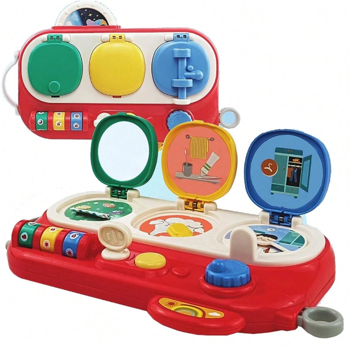 Woopie Baby Ontdek en controleer manipulatief educatief speelgoed - UNI