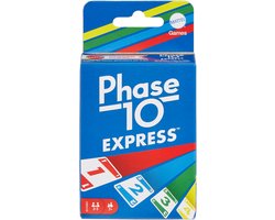 Mattel Games - Phase 10 Express Kaartspel - schoencadeau - sinterklaascadeau - kerstcadeau - verjaardag - Multiplaza