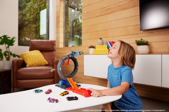Hot Wheels City - Vleermuisaanval Looping van Merkloos — afbeelding 2