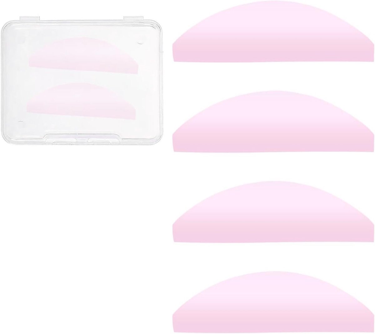 Herbruikbare Wimperlift Pads - 2 Paar Wimper Shields voor een Perfecte Lift en Vormgeving