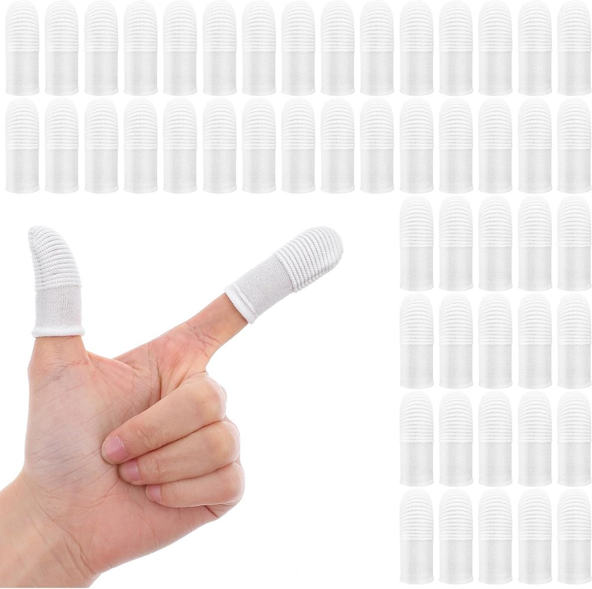 Complete 40-delige Dieren Tandverzorgingsset met Zachte Vinger Tandenborstels, Reinigingsdoekjes en Tandenborstels voor Tartar, Plaque en Slechte Adem
