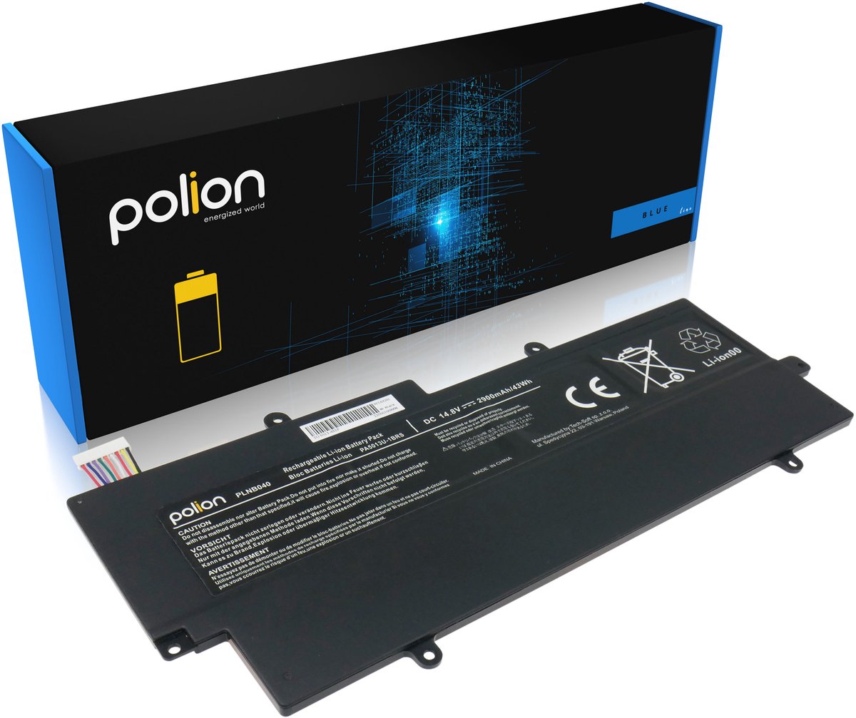 Polion - Batterij voor Toshiba Laptop - 2900mAh - Li-Ion