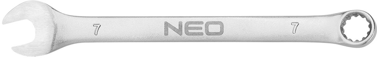 NEO 09-651 - Ringsleutel - 7mm - 110mm - CrV Staal