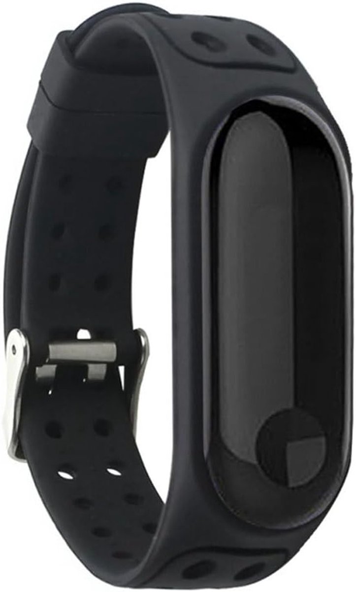 Silicone Smartwatch Vervangarmband voor Mi Band 4/3 - Dubbele Kleuren, Zacht en Comfortabel, 24.5 * 2 cm