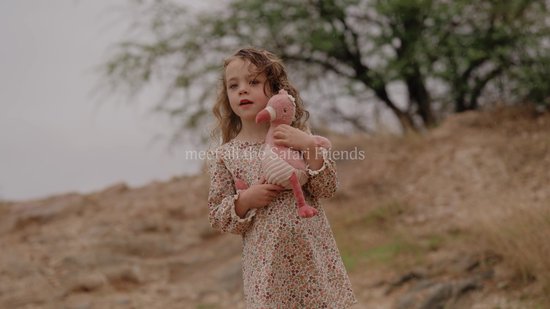 Little Dutch Safari Friends Knuffel Flamingo - 35 cm