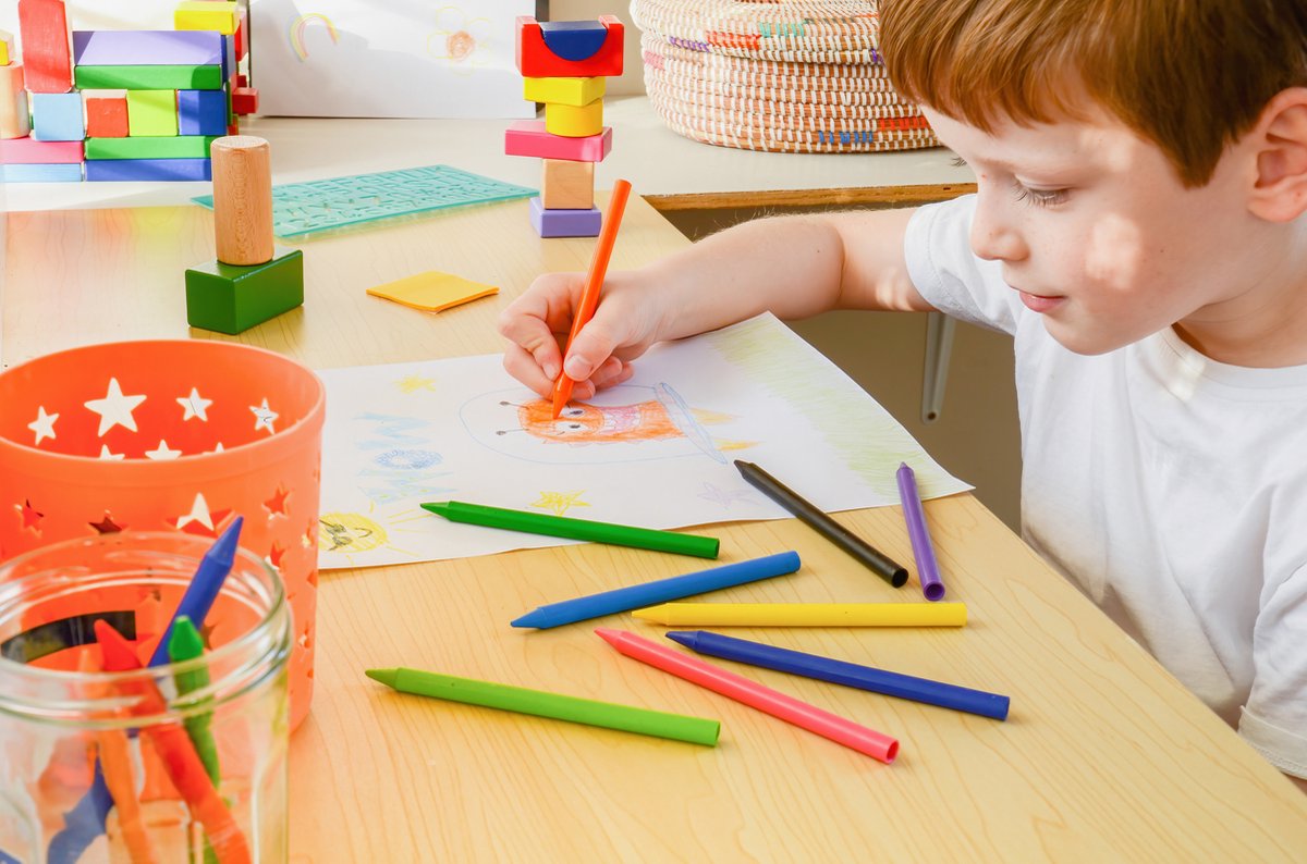 BIC Kids Plastidecor - Waskrijtjes - Vlekbestendig - Krijt - Waskrijt - Kinderen - 24 Stuks — afbeelding 6