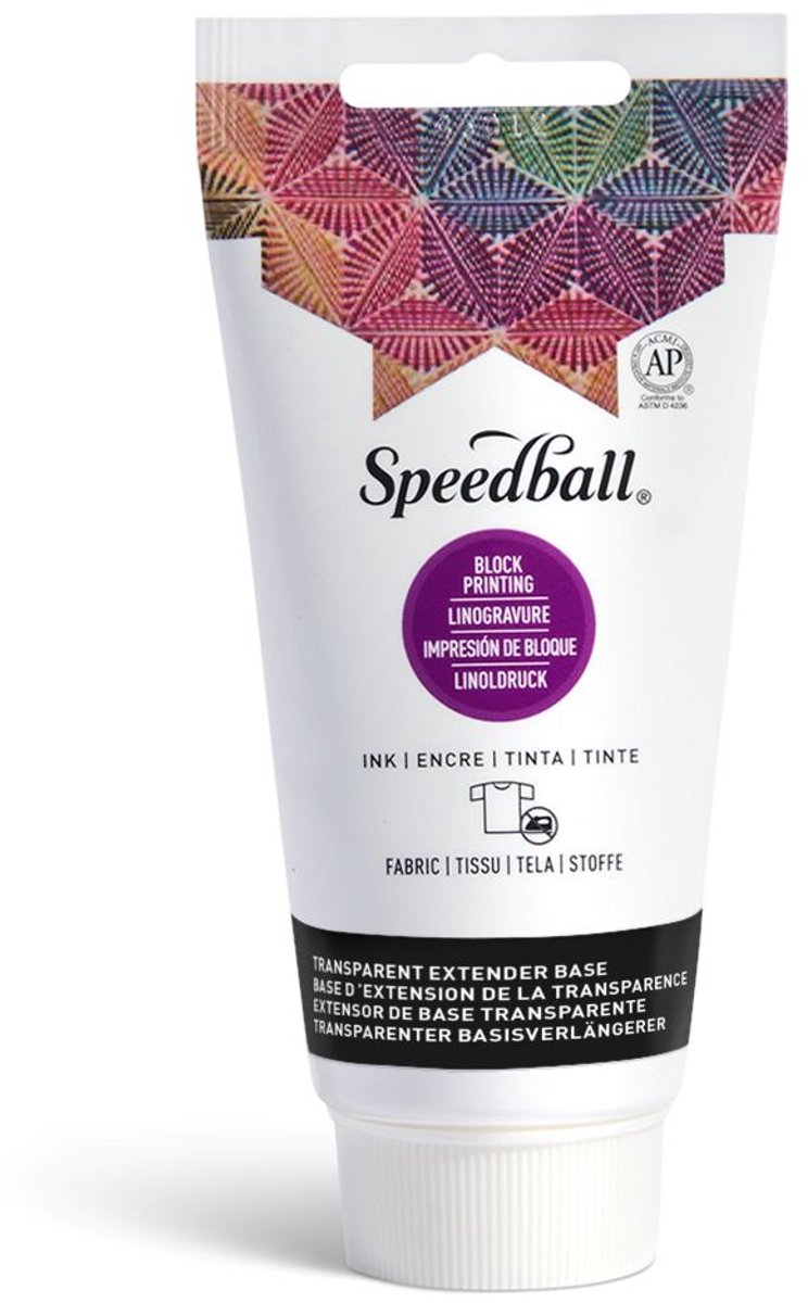 Fabric modifier block printing - Speedball