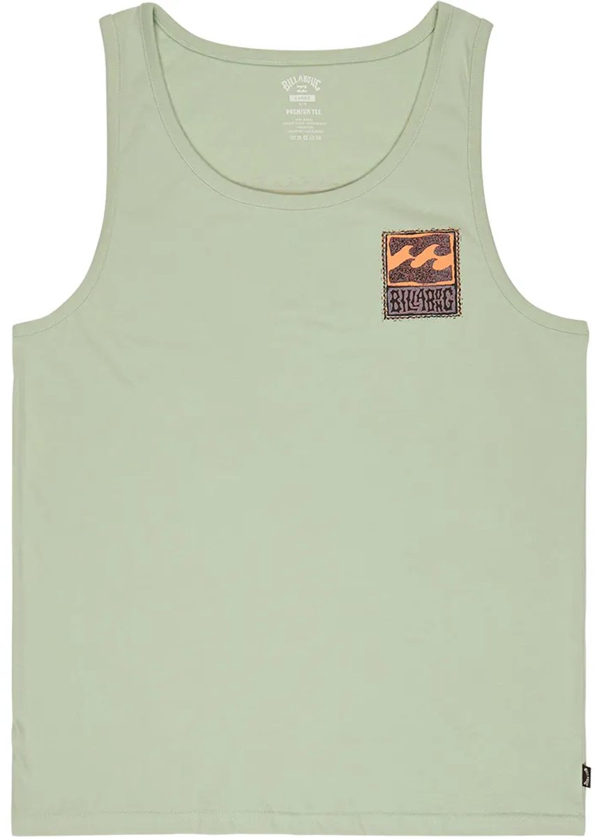 Billabong Stamp Mouwloos T-shirt L Man Groen