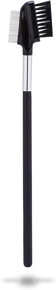 Draagbare RVS Wenkbrauwkam en Kleine Wimperborstel voor Vrouwen - Perfect voor Make-up en Verzorging