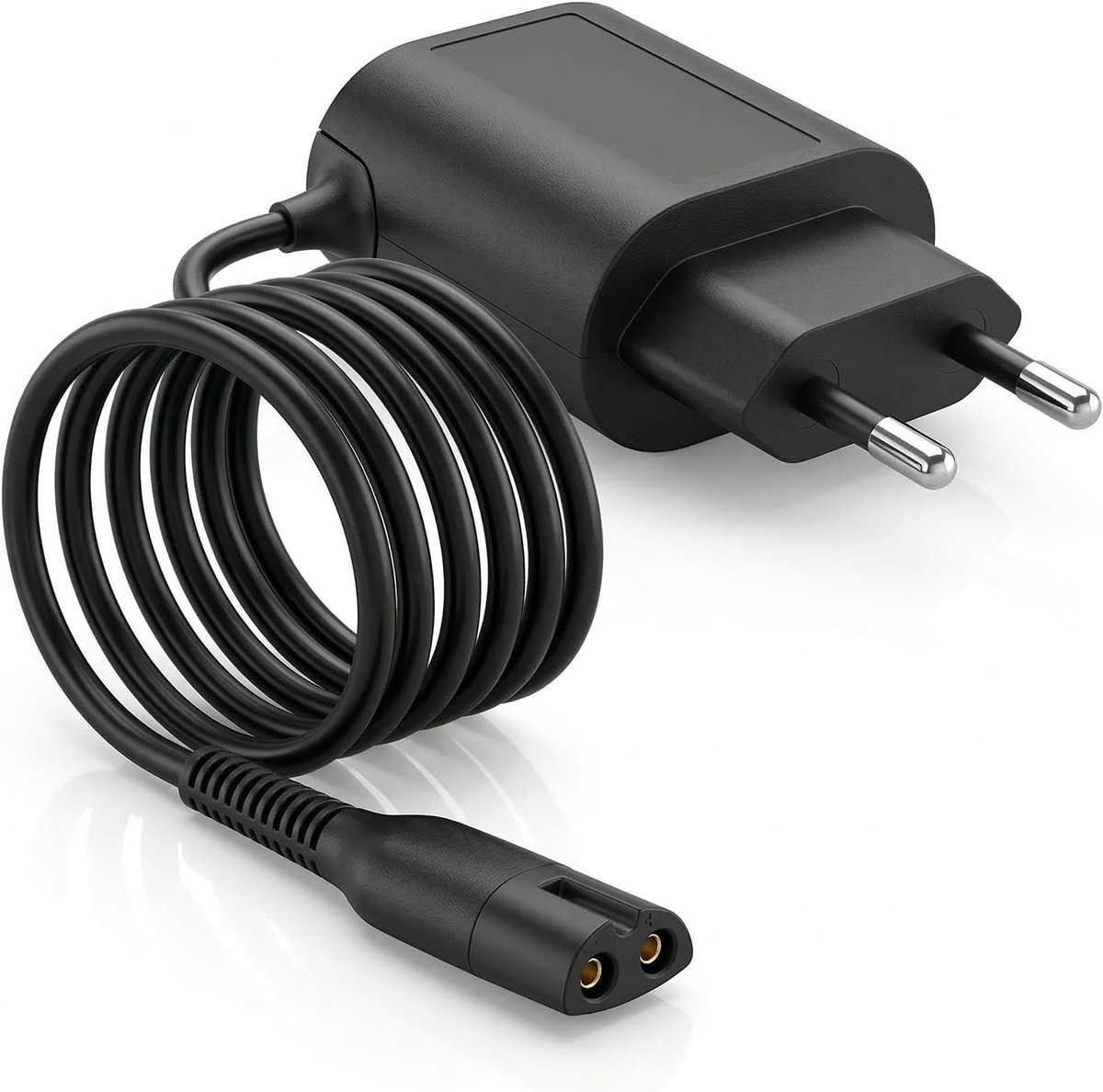 Oplaadkabel voor elektrisch scheerapparaat, trimmer en epilator, 12V oplader, adapter voor herenscheerapparaat, damesscheerapparaat, snel opladen en duurzame kwaliteit