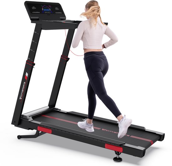 CITYSPORTS NB2 AI Loopband Inklapbaar 1-16.5km/u - Treadmill - Wandelband - Walking pad - 200KG - App