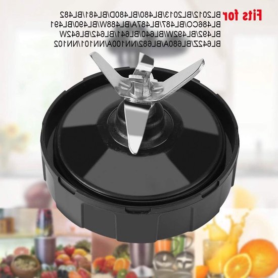 Vervangonderdelen voor Blender - Onderdeel voor 7-Fins Extractor Mes, Geschikt voor Nutri Ninja Blenders 1000W en 1500W, Hoogwaardige Blad en Accessoires — afbeelding 2