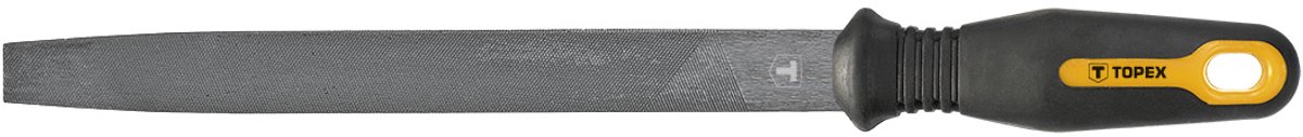 TOPEX Metaalvijl Plat - 200 mm - Grofte 2 - T12 Staal