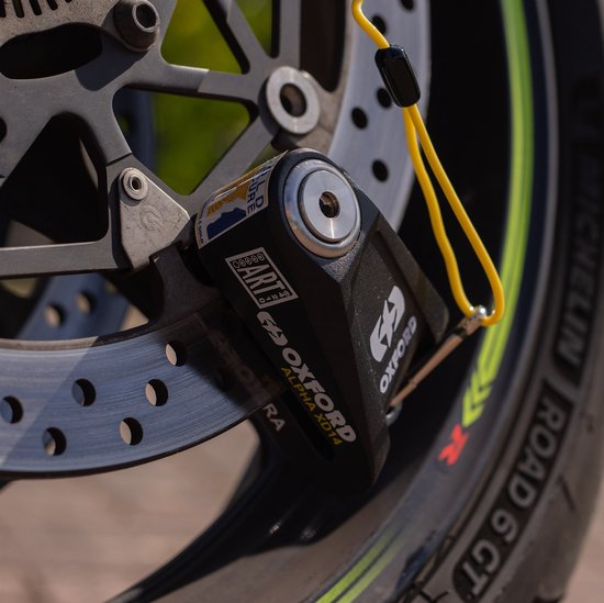 ART-4 Oxford Schijfremslot XD14 - Fatbike Slot - E-bike slot - Scooterslot - Motorslot - Met 14mm Slotpen ! van Oxford — afbeelding 5