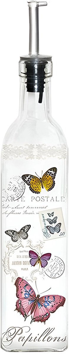 Lavandoux - Olie & Azijn fles - Vlinders - 500 ml
