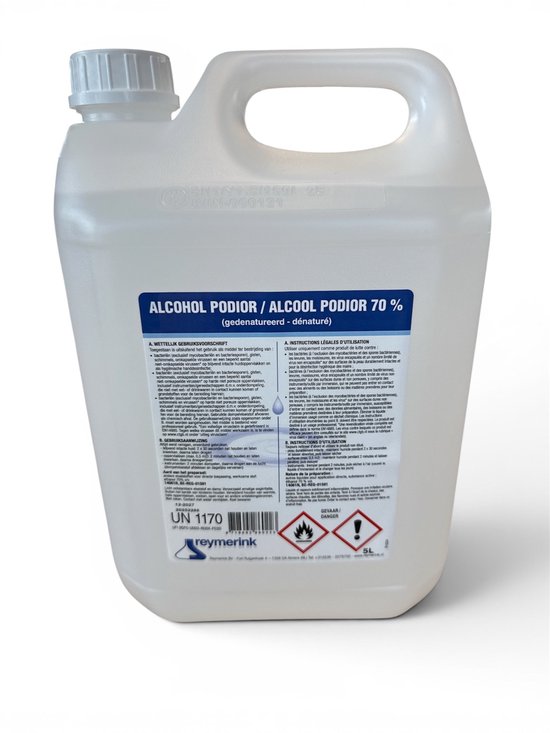 Reymerink alcohol 70% desinfectiemiddel – 5 liter