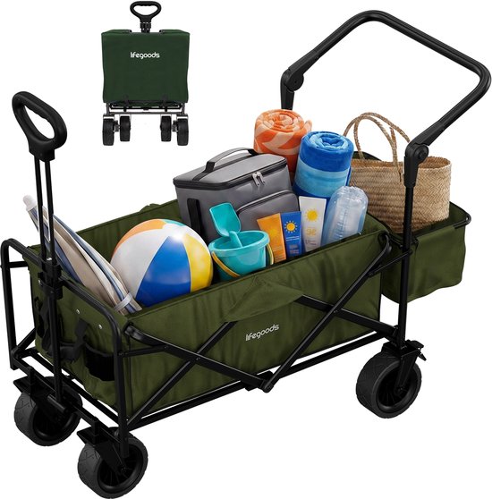 LifeGoods Bolderkar - 90L
