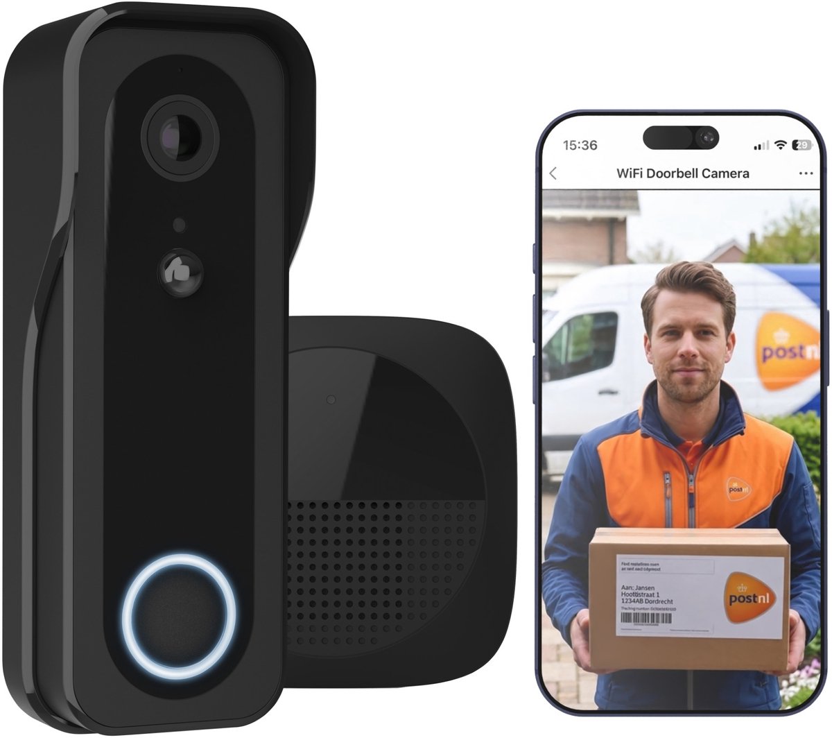 Trust DOORCAM-3000 Draadloze Video - Trust - €59,90